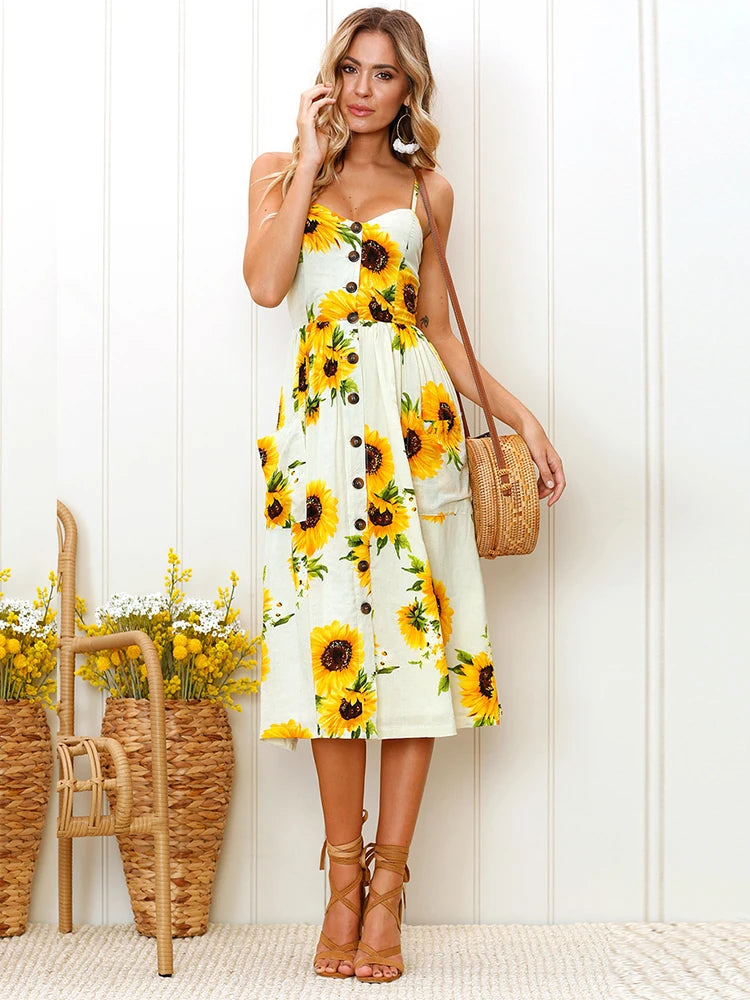 Robe de tournesol